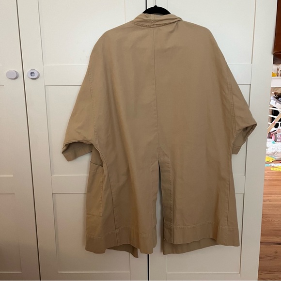 Elizabeth Suzann Harper Jacket - Khaki Cotton Canvas OS - Picture 2 of 4